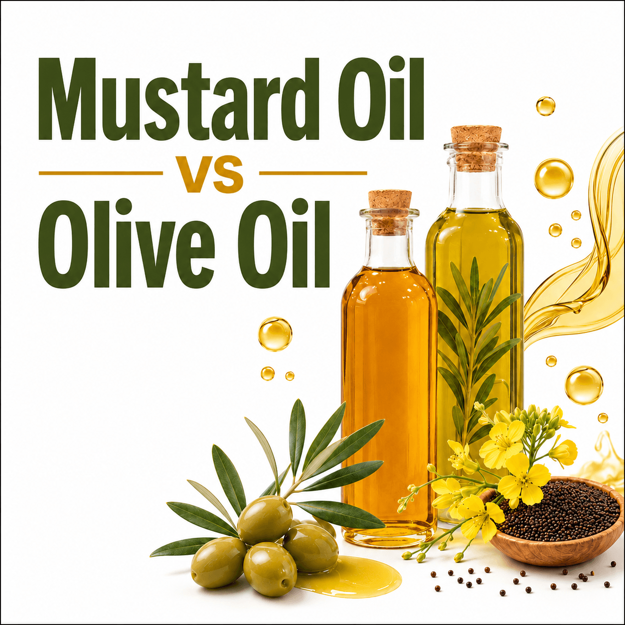 Mustard Oil vs Olive Oil — cover