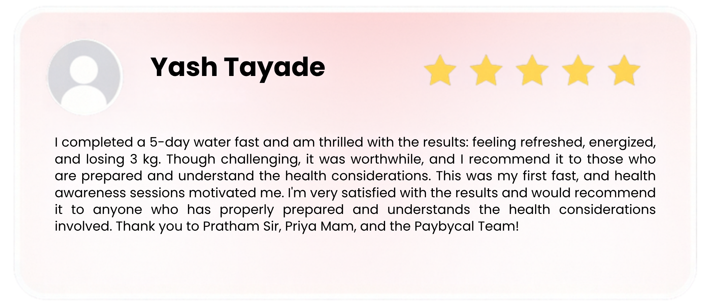 PayByCal client review